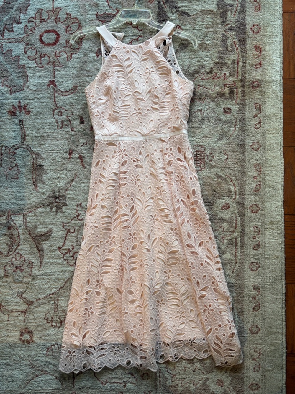 ANTONIO MELANI Light Pink Lace Camisole
